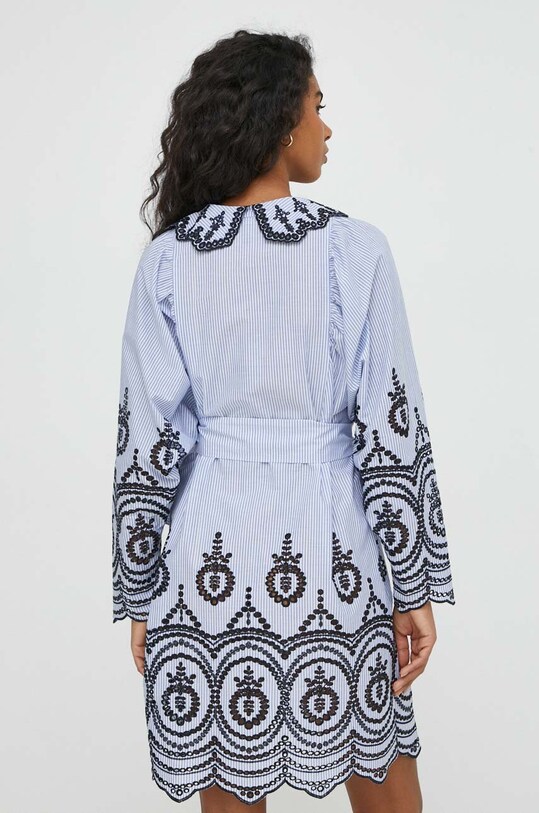 Oblečenie Bavlnené šaty MUNTHE 1315.24225 modrá