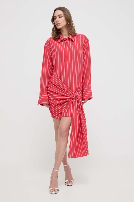 Φόρεμα Bardot MALIRA 59280DB.WHI/RED.ST κόκκινο SS24