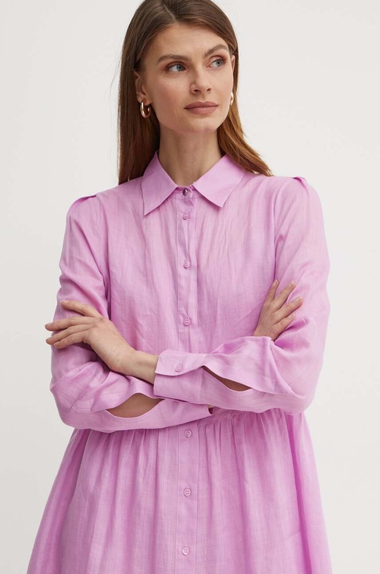 BOSS Orange sukienka różowy 50511768