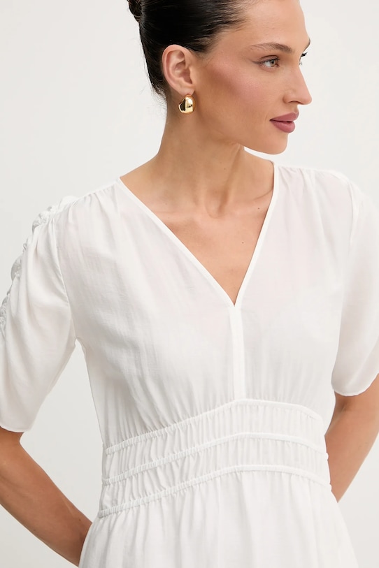 Šaty BOSS Orange bílá 50511805