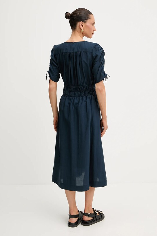 Oblečenie Šaty BOSS Orange 50511805 tmavomodrá