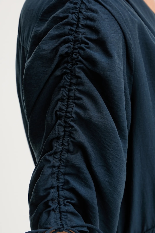 Šaty BOSS Orange 50511805 tmavomodrá