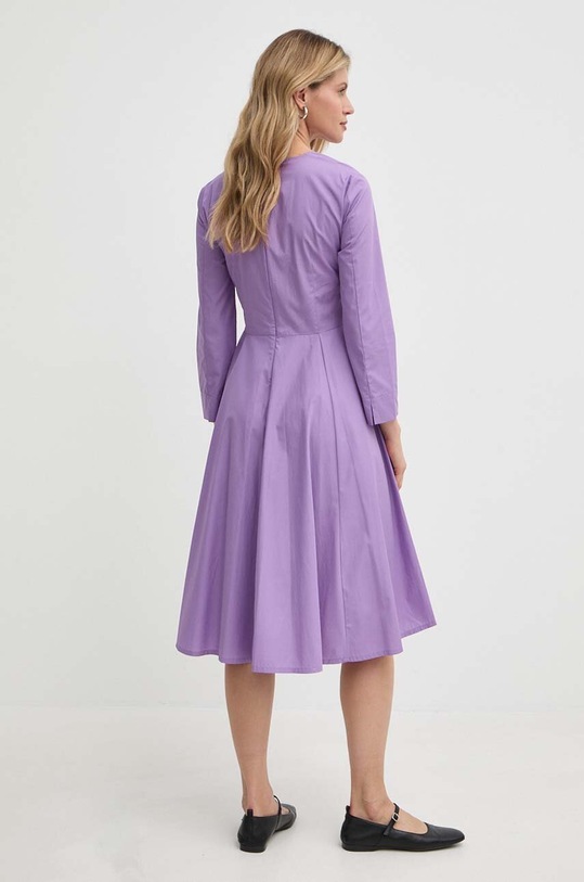 Odzież MAX&Co. sukienka bawełniana 2416221154200 fioletowy