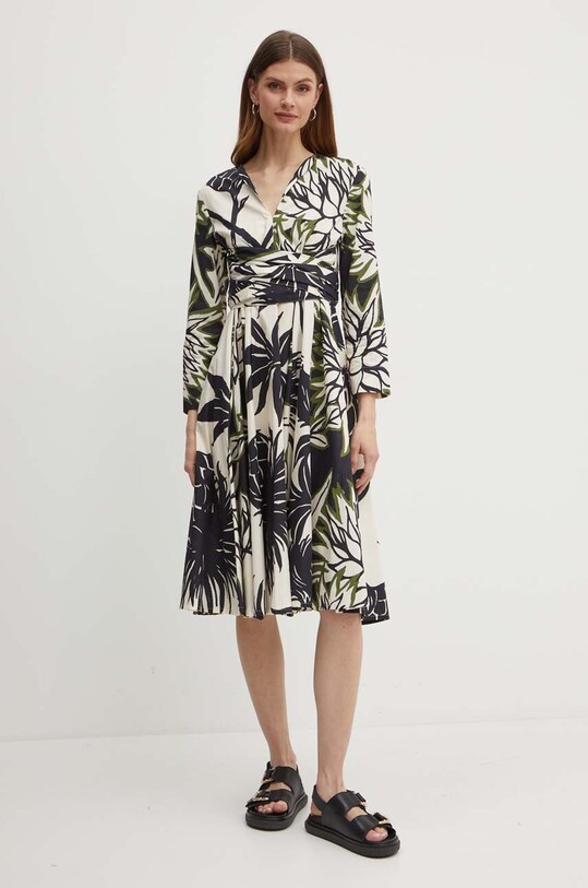 MAX&Co. rochie din bumbac mini multicolor 2416221154200