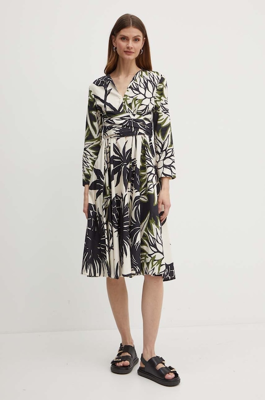 MAX&Co. rochie din bumbac mini multicolor 2416221154200