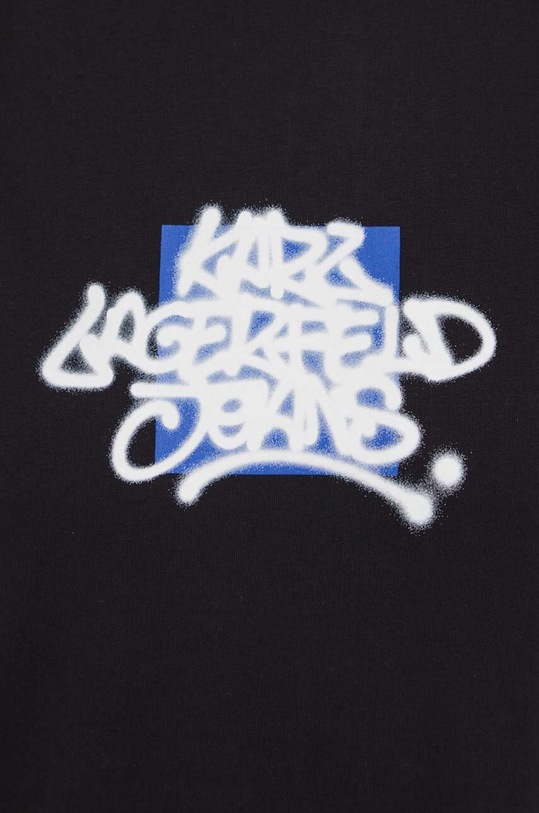 Karl Lagerfeld Jeans sukienka bawełniana 241J1300 czarny