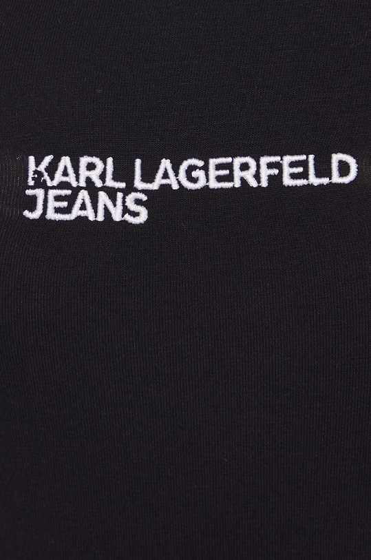 Karl Lagerfeld Jeans sukienka czarny 241J1301