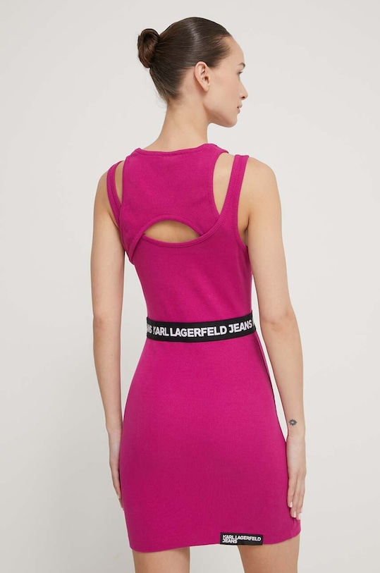 Ruházat Karl Lagerfeld Jeans ruha 241J1303 rózsaszín