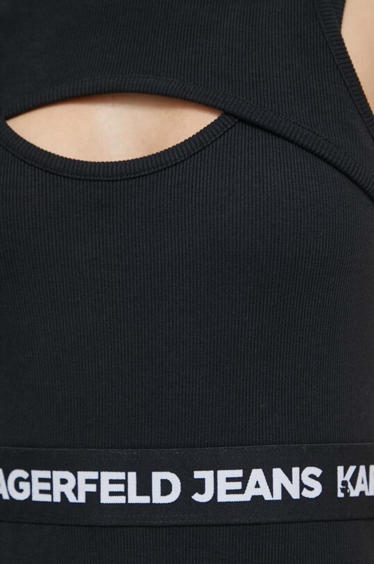 Šaty Karl Lagerfeld Jeans 241J1303 čierna
