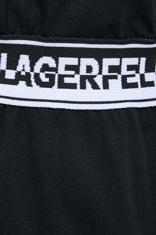 Karl Lagerfeld sukienka bawełniana 241W1350 czarny