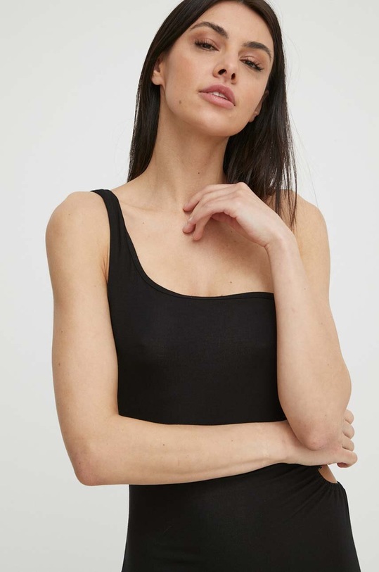 Karl Lagerfeld ruha 241W2200 fekete SS24