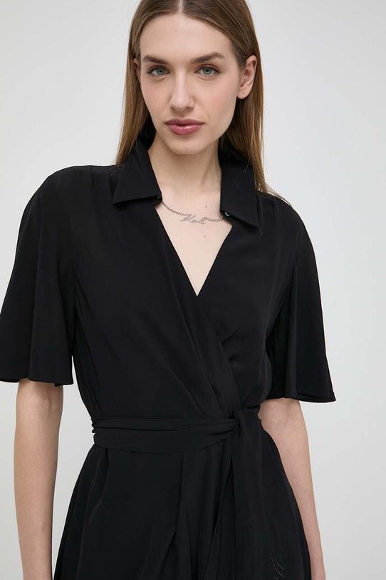Haljina Karl Lagerfeld crna 241W1309