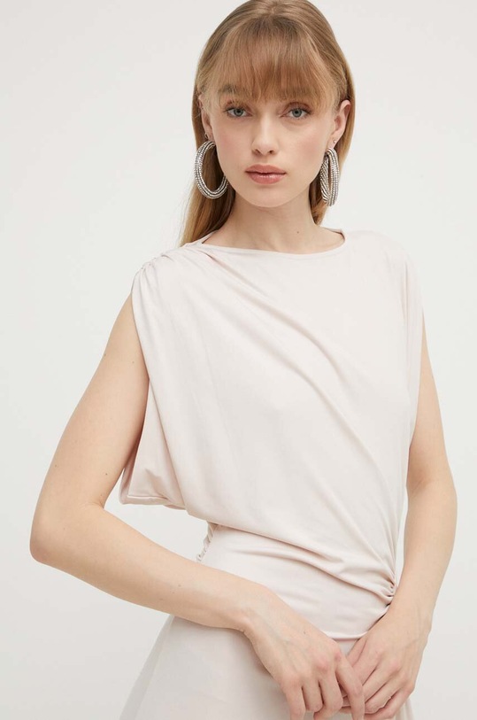 Haljina IRO WM33KEALLEE bež SS24