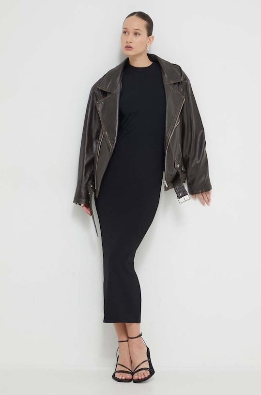 IRO rochie WM33TREVA negru SS24