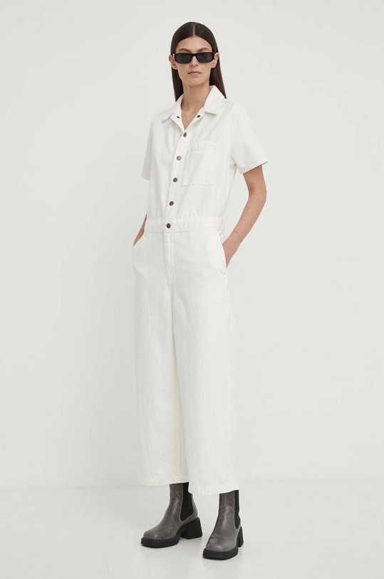Levi's salopeta jeans fixat bej A5934
