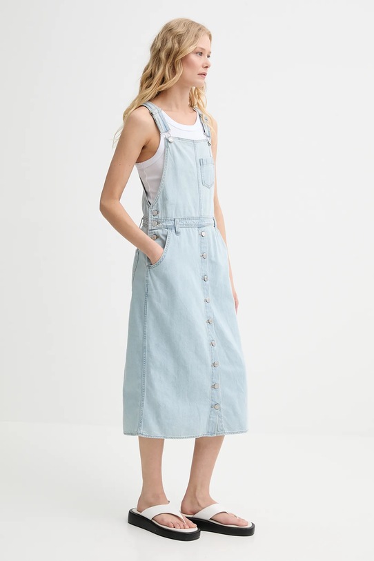 Levi's sukienka jeansowa niebieski A7575