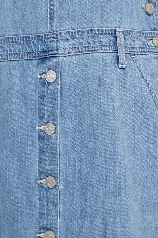 Levi's rochie din denim A7575 albastru