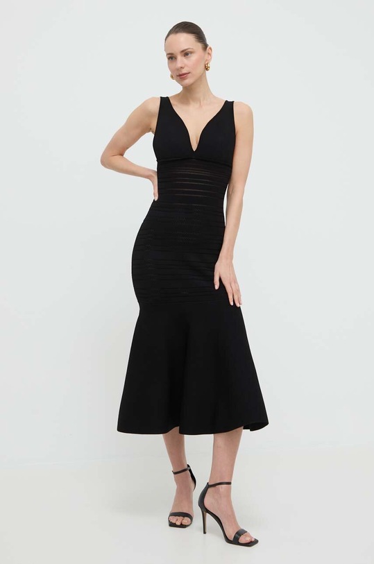 Φόρεμα Victoria Beckham μαύρο 1224KDR005528A