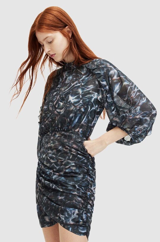 Šaty AllSaints HARLEE CALADESI WD564Z viacfarebná SS24