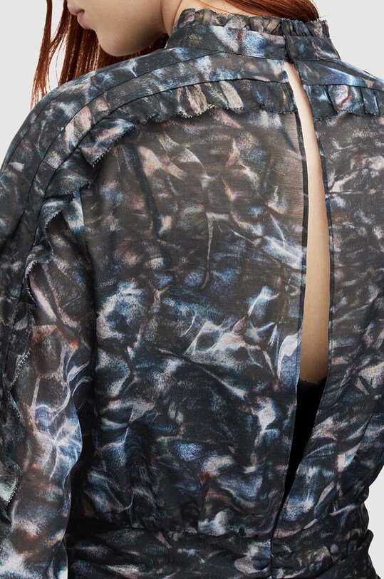 Šaty AllSaints HARLEE CALADESI viacfarebná WD564Z