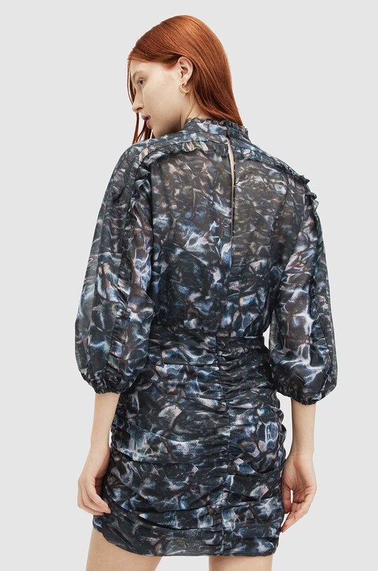 Šaty AllSaints HARLEE CALADESI WD564Z viacfarebná
