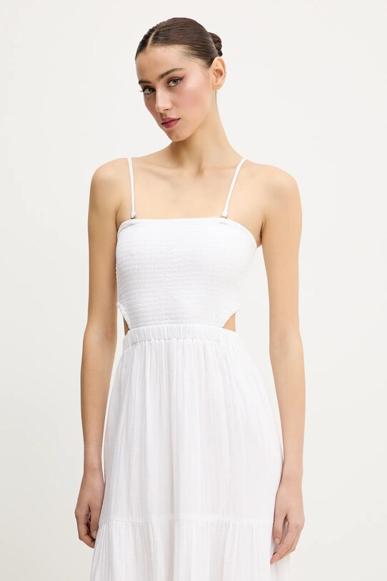 Rip Curl rochie din bumbac 04SWDR bej SS25