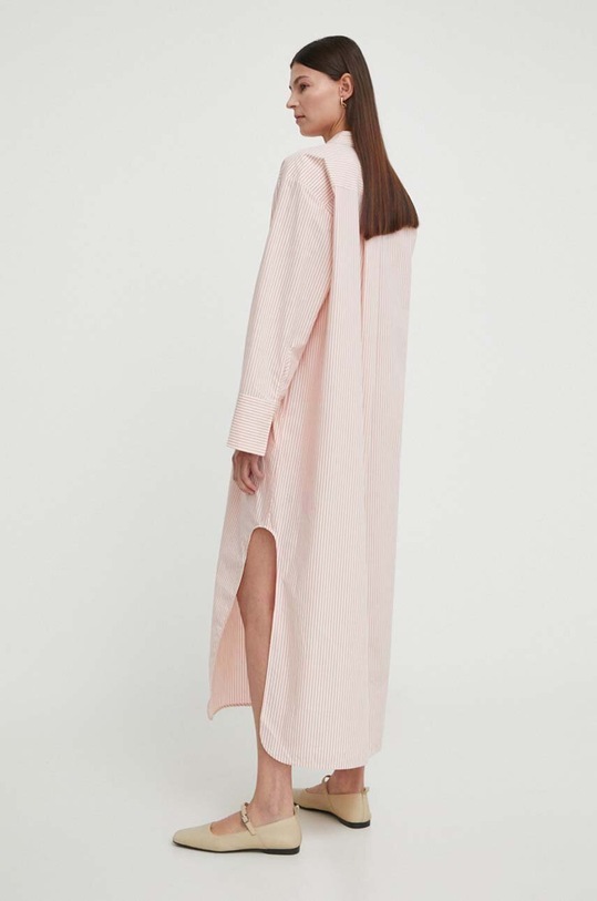 Îmbrăcăminte By Malene Birger rochie din bumbac Perros Q72416002 roz