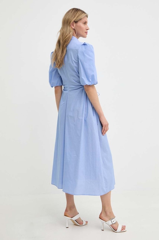 Дрехи Памучна рокля Bardot STRPE 57347DB3.BLUE.STRPE син