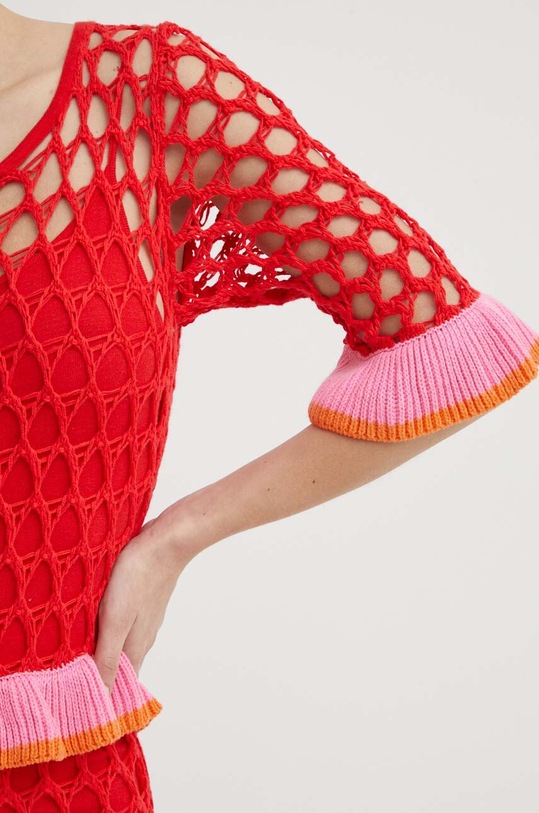 Never Fully Dressed pamut ruha NFDDR347.Red