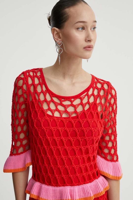 Never Fully Dressed pamut ruha NFDDR347.Red