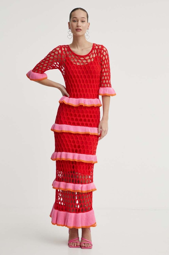 Never Fully Dressed pamut ruha NFDDR347.Red