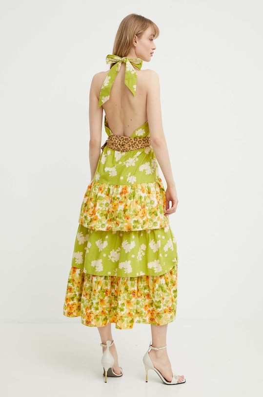 Îmbrăcăminte Never Fully Dressed rochie din bumbac NFDDR1162.Green verde