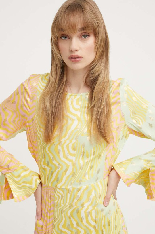 Never Fully Dressed vestito NFDDR1247.Yellow giallo