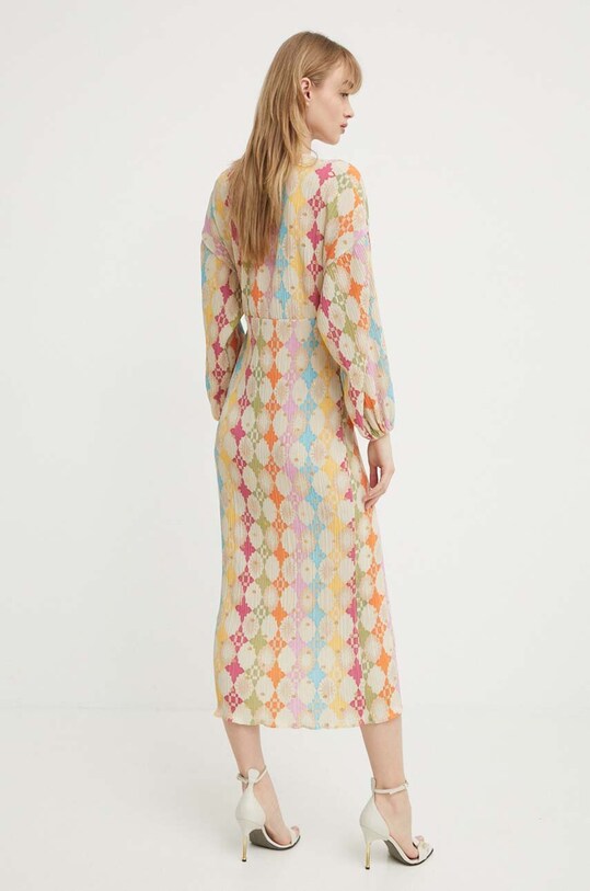 Дрехи Рокля Never Fully Dressed NFDDR1252.Yellow многоцветен