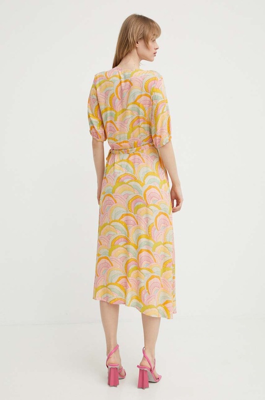 Odzież Never Fully Dressed sukienka NFDDR1264.Yellow multicolor