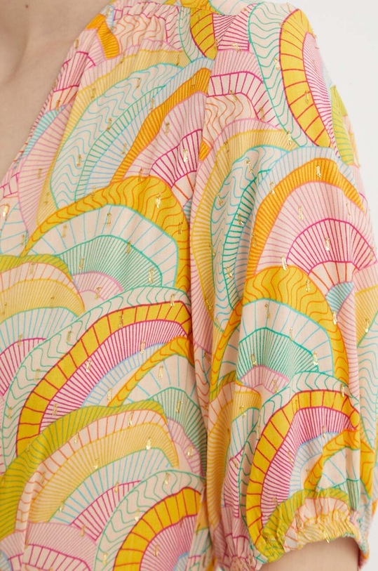 Never Fully Dressed sukienka NFDDR1264.Yellow multicolor