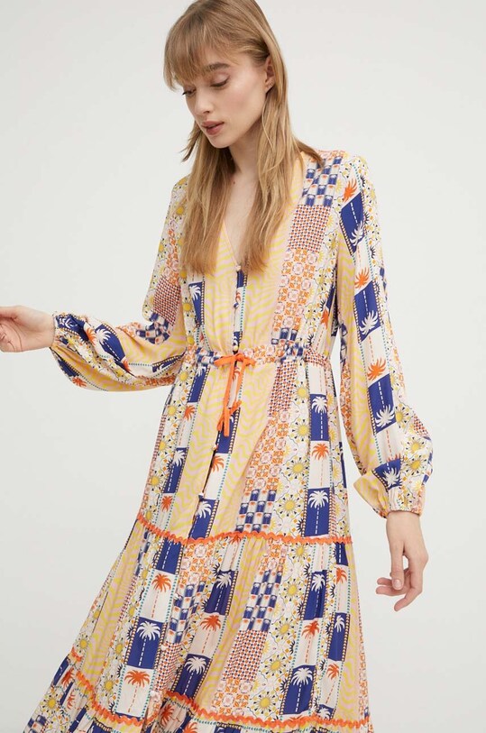 Never Fully Dressed sukienka multicolor NFDDR1267.Multi