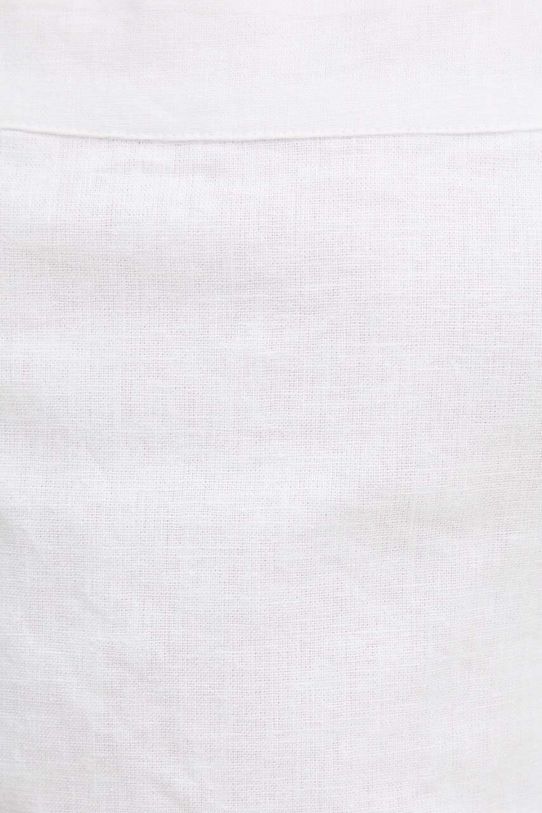 Abercrombie & Fitch sukienka lniana KI159.4567.100 biały