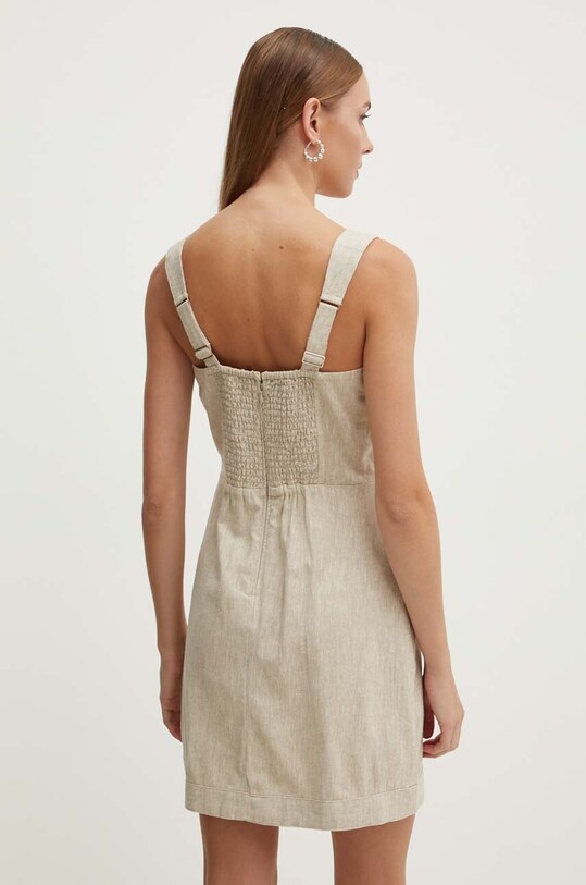 Abbigliamento Abercrombie & Fitch vestito di lino KI159.4568.185 beige