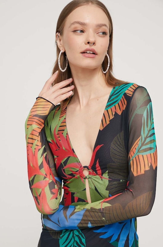 Šaty Desigual FUNNY viacfarebná 24SWMK20