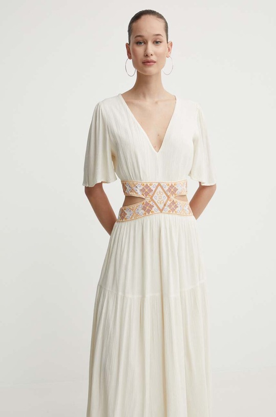 Φόρεμα Desigual MINELLI μπεζ 24SWVW24