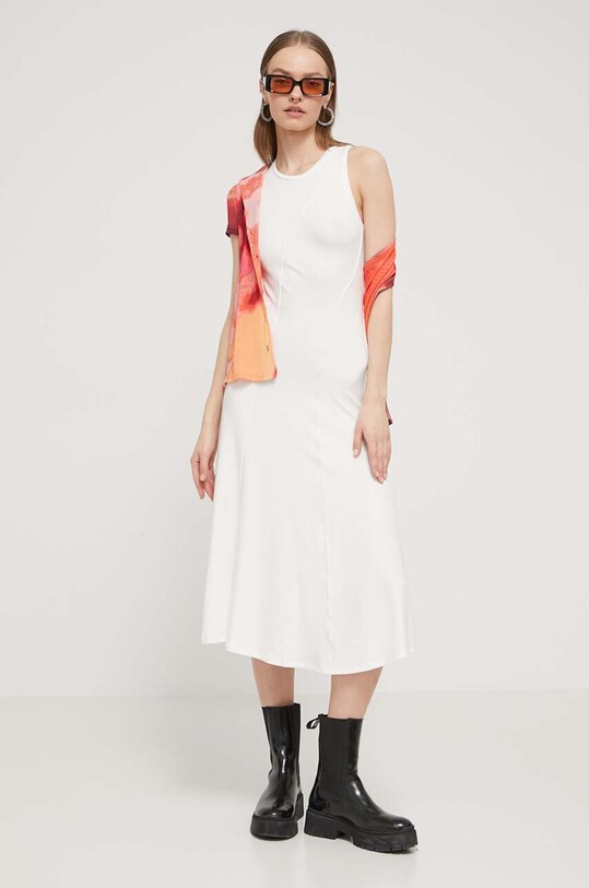 Платье Desigual FILADELFIA 24SWVK56 белый SS24