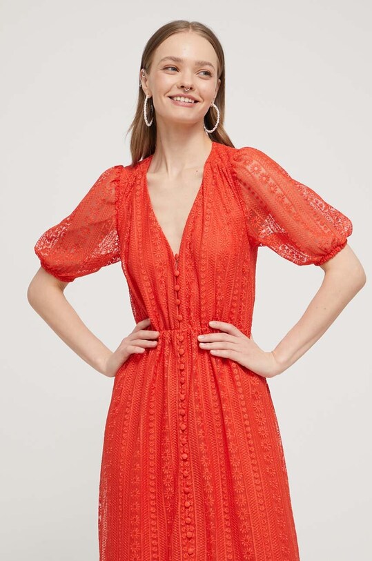 Desigual sukienka OTTAWA czerwony 24SWVW05