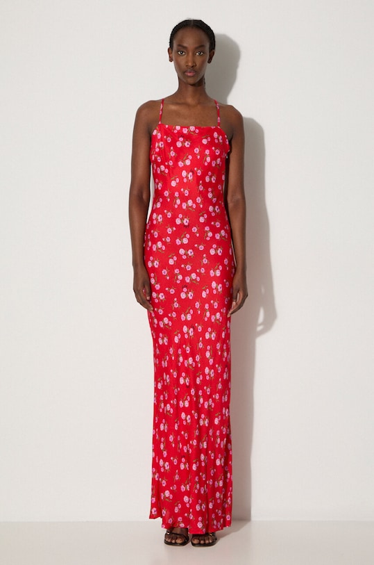 Rotate dress all-over print red 1124242946