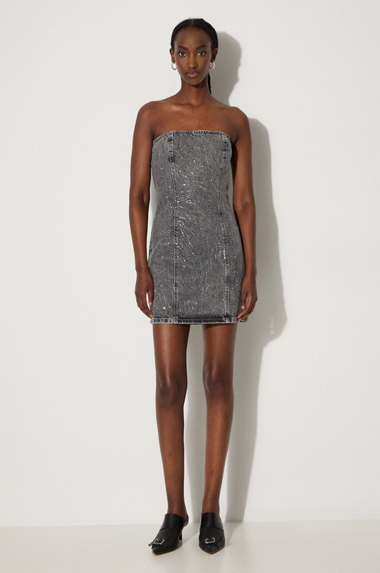 Traper haljina Rotate 113006D06 siva SS24