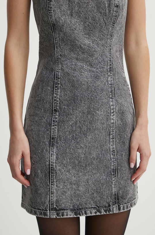 Дънкова рокля Rotate 113006D06 сив