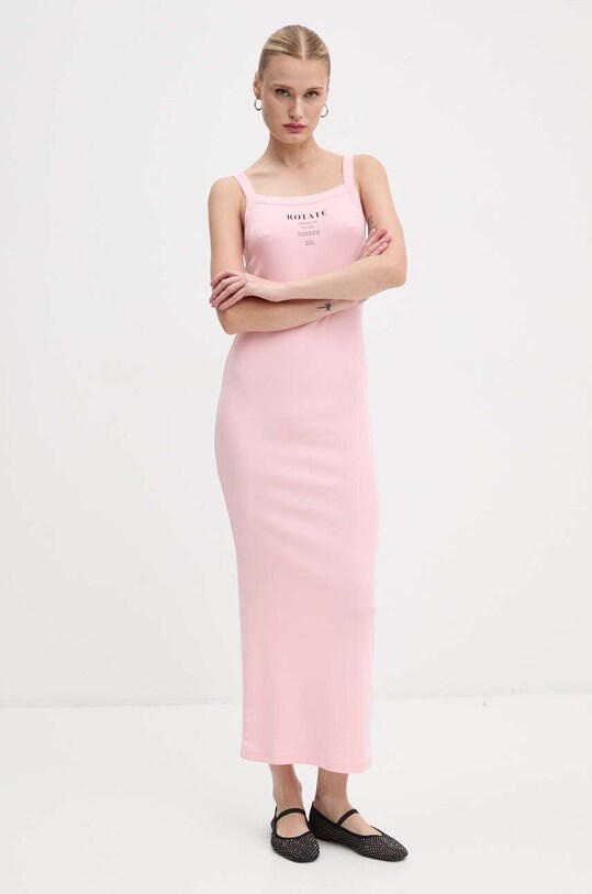 Rotate vestito maxi rosa 1124431011