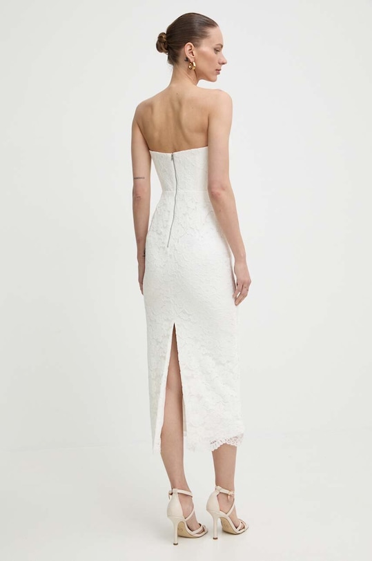 Odzież Bardot sukienka KAYLEIGH 59147DB.WHITE beżowy