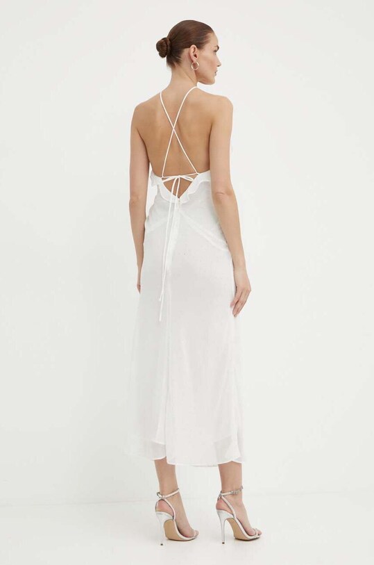 Ρούχα Φόρεμα Bardot OLEA 59176DB1.ORCHID.WHT λευκό