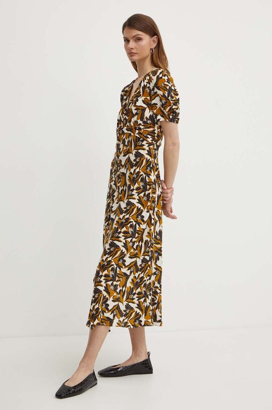 Hodvábne šaty Weekend Max Mara viacfarebná 2415221043600